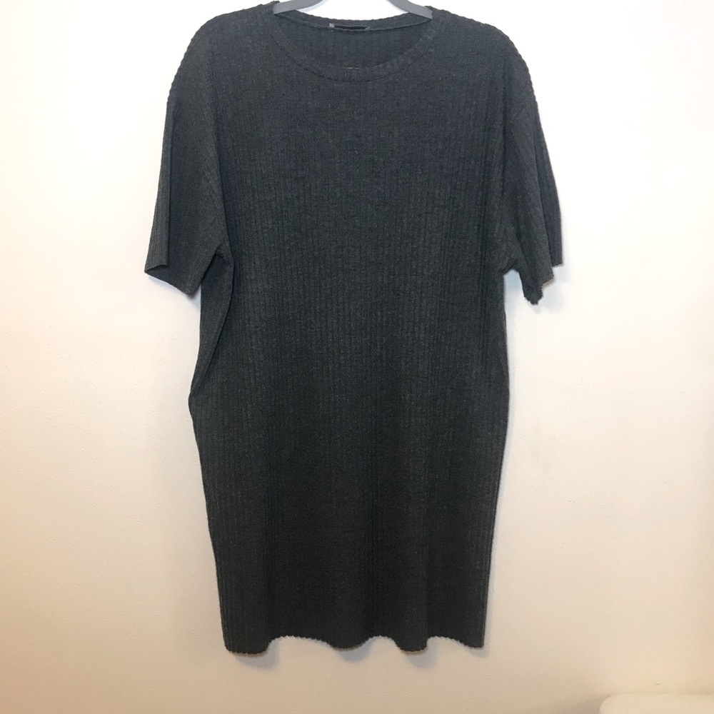 Zara Gray Sweater Dress